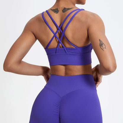 FitFlex™ | Sportieve Back Cross Top